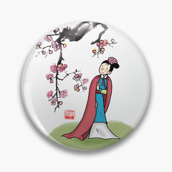Item preview, Going for a spring outing and enjoying the flowers. designed and sold by EmilyDouArt.