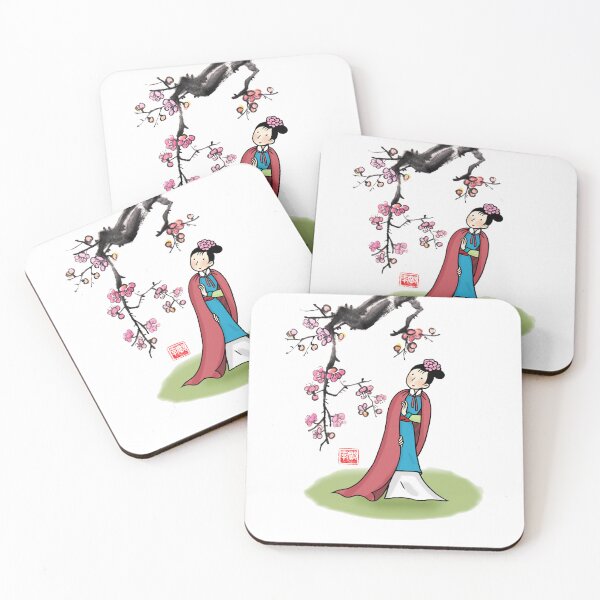 Item preview, Going for a spring outing and enjoying the flowers. designed and sold by EmilyDouArt.