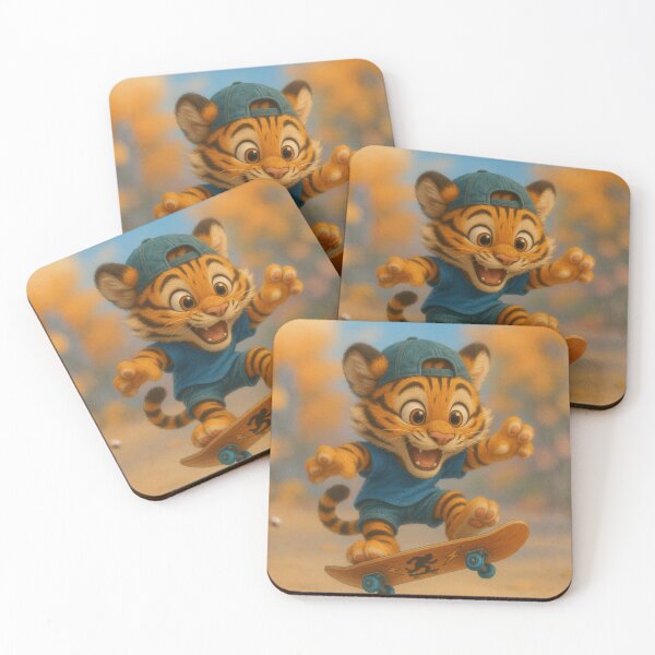 Item preview, Skater Indochinese Tiger designed and sold by Sillytoe.