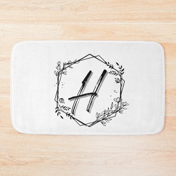 Item preview, Single Letter Monogram Design H - be proud of your name, mark your stuff with a letter designed and sold by digitalbitcraft.