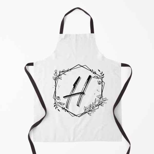 Item preview, Single Letter Monogram Design H - be proud of your name, mark your stuff with a letter designed and sold by digitalbitcraft.
