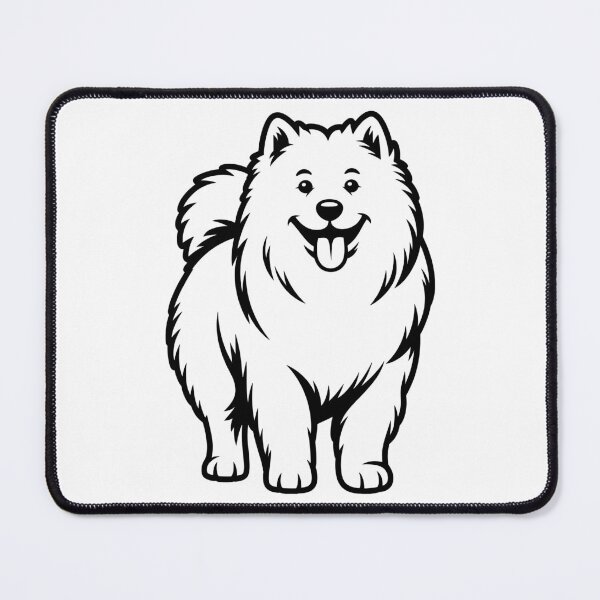 Item preview, Samoyed Dog designed and sold by theartfulaspie.