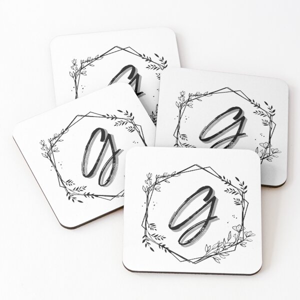 Item preview, Single Letter Monogram Design G - be proud of your name, mark your stuff with a letter designed and sold by digitalbitcraft.