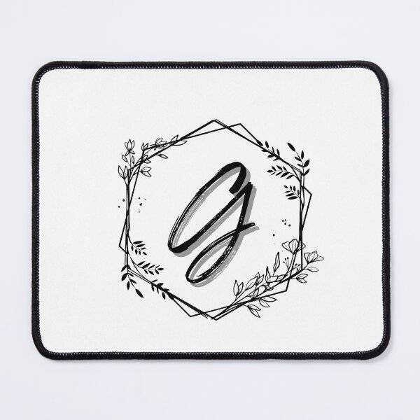 Item preview, Single Letter Monogram Design G - be proud of your name, mark your stuff with a letter designed and sold by digitalbitcraft.