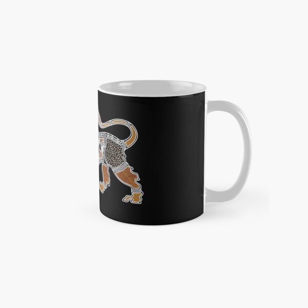 Authentic Aboriginal Art - Lion Classic Mug