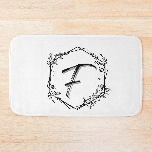Item preview, Single Letter Monogram Design F - be proud of your name, mark your stuff with a letter designed and sold by digitalbitcraft.
