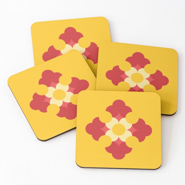 Item preview, Design 12 - Abstract Geometric Flower designed and sold by Manoella Free Art.
