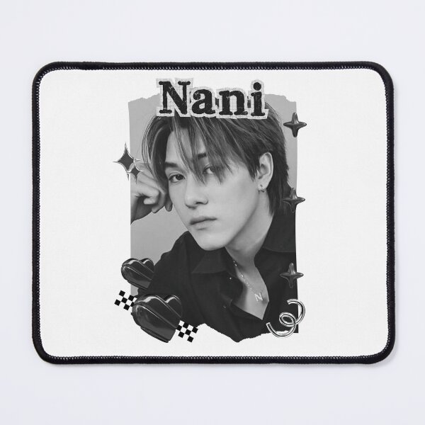 Item preview, Nani (Hirunkit Changkham) Thailand Actor Thai drama Entertainment members Black and White Collage Digital Art Portrait designed and sold by AJUNICE STUDIO.