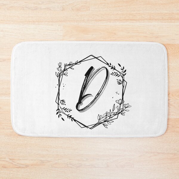 Item preview, Single Letter Monogram Design D - be proud of your name, mark your stuff with a letter designed and sold by digitalbitcraft.
