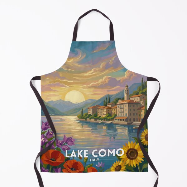 Item preview, Lake Como Italy - Travel art designed and sold by Marciolini.