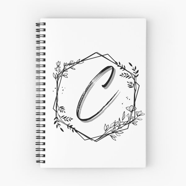 Item preview, Single Letter Monogram Design C - be proud of your name, mark your stuff with a letter designed and sold by digitalbitcraft.