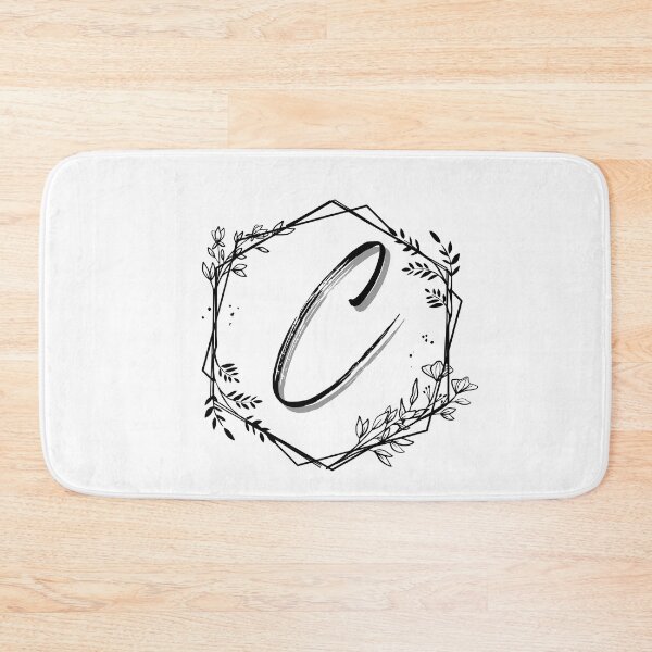 Item preview, Single Letter Monogram Design C - be proud of your name, mark your stuff with a letter designed and sold by digitalbitcraft.