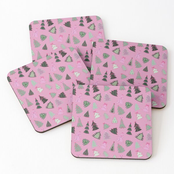 Item preview, Pink Christmas Trees  designed and sold by Greatbluewhale3.