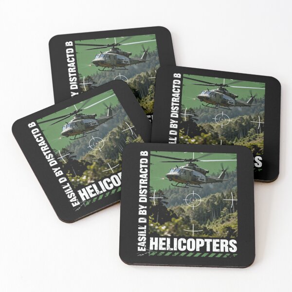 Item preview, Easily Distracted By Helicopters All Day Long designed and sold by SkeletonsDanger.