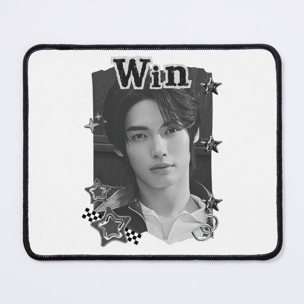 Item preview, Win (Metawin Opas-iamkajorn) Thailand Actor Thai drama Entertainment members Black and White Collage Digital Art Portrait designed and sold by AJUNICE STUDIO.