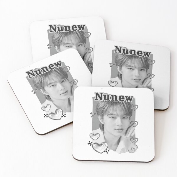 Item preview, Nunew (Chawarin Perdpiriyawong) Thailand Actor  Thai drama Entertainment members Black and White Collage Digital Art Portrait designed and sold by AJUNICE STUDIO.