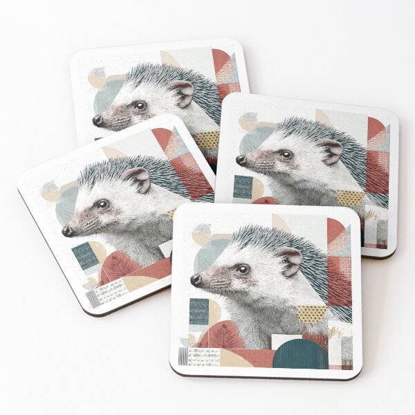 Item preview, Hedgehog as Bauhaus Style Art – Modern Geometric Animal Print, Minimal Abstract Pet Poster, Contemporary Bauhaus Decor designed and sold by OzzFrequency.