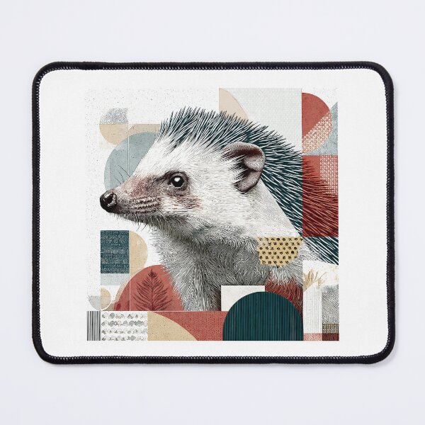 Item preview, Hedgehog as Bauhaus Style Art – Modern Geometric Animal Print, Minimal Abstract Pet Poster, Contemporary Bauhaus Decor designed and sold by OzzFrequency.