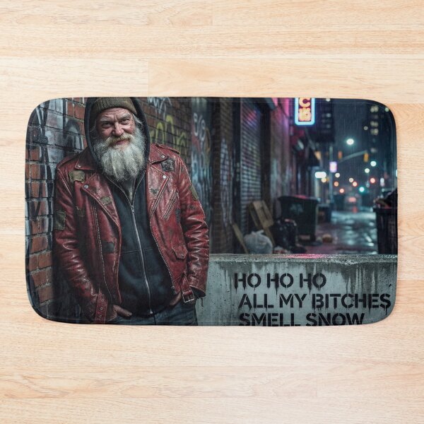 Item preview, Bad Santa Streetwear – Gritty Urban Holiday Design designed and sold by BradsBestBuds.
