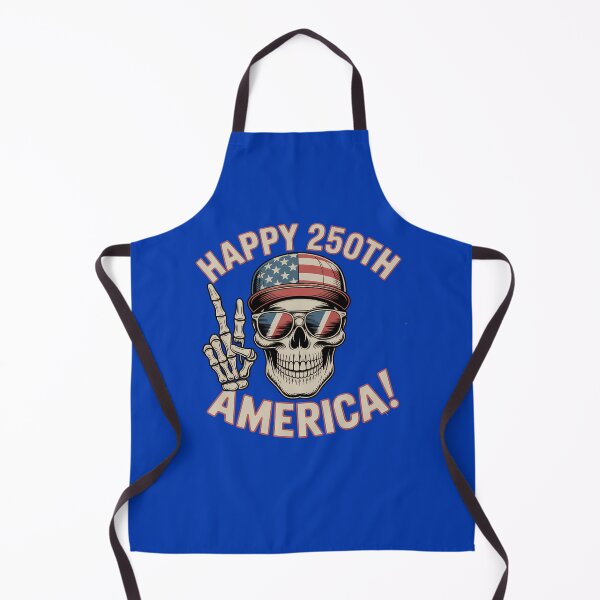 Item preview, Happy 250th America Skull Skeleton July 4th designed and sold by billyperks.
