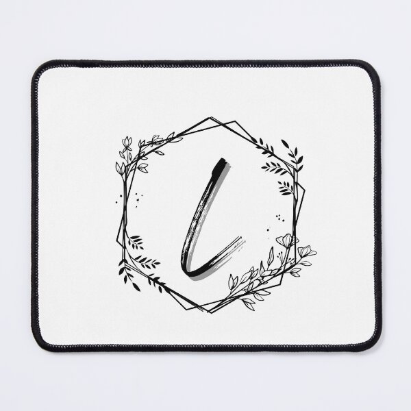 Item preview, Single Letter Monogram Design L - be proud of your name, mark your stuff with a letter designed and sold by digitalbitcraft.
