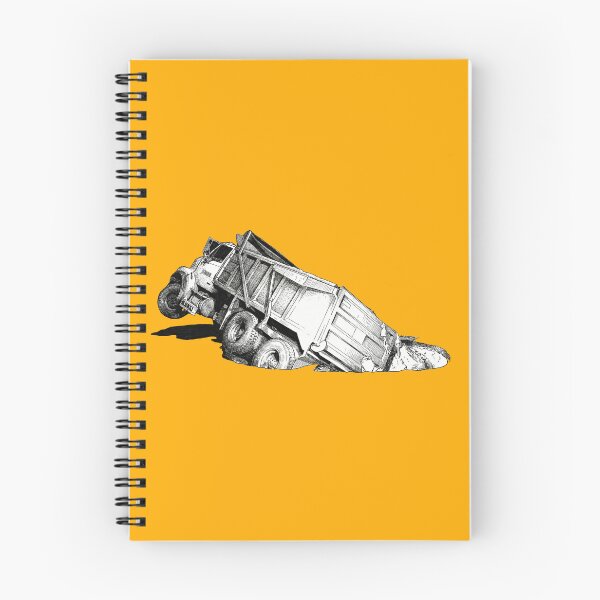Item preview, Dump Truck Stuck in a Pothole designed and sold by Naux | Design & Illustration.