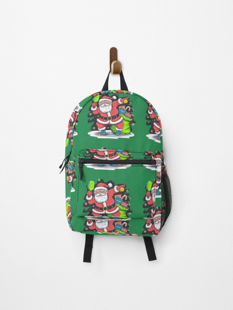 Thumbnail 1 of 3, Backpack, Pickleball Santa designed and sold by Pixel-Lair.