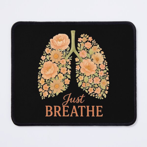 Item preview, Just Breathe Floral Lungs – Botanical Art (V.1) designed and sold by D-Islamic.
