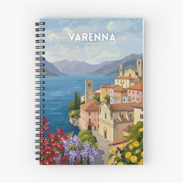 Artikelvorschau, Varenna, Italien – Reisekunst entworfen und verkauft von Marciolini.