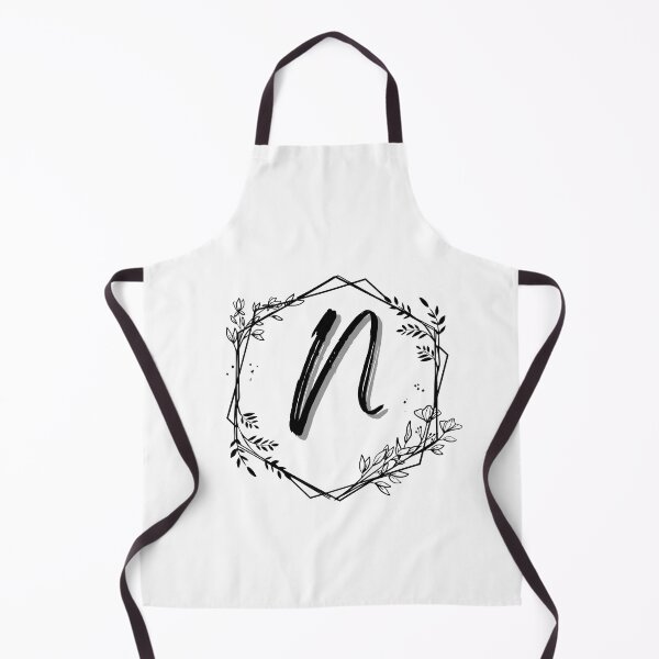 Item preview, Single Letter Monogram Design N - be proud of your name, mark your stuff with a letter designed and sold by digitalbitcraft.