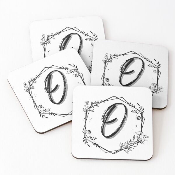 Item preview, Single Letter Monogram Design O - be proud of your name, mark your stuff with a letter designed and sold by digitalbitcraft.