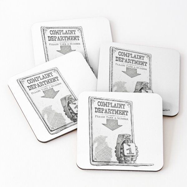 Item preview, Complaint Department Grenade designed and sold by Naux | Design & Illustration.