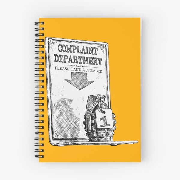 Item preview, Complaint Department Grenade designed and sold by Naux | Design & Illustration.