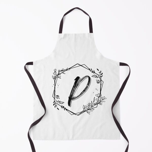 Item preview, Single Letter Monogram Design P - be proud of your name, mark your stuff with a letter designed and sold by digitalbitcraft.