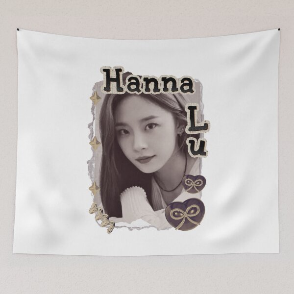 Item preview, Hanna Lu (卢佳) Lu Yangyang Chinese Actress Art Chinese Celebrity Illustration Scrapbook Collage Cozy Y2K Vintage Design designed and sold by HELL0WBELLO.