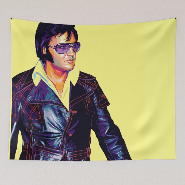 Item preview, ELVIS COOL! - IN A KING'S STRIDE (PASTEL)  designed and sold by CleverCulture.