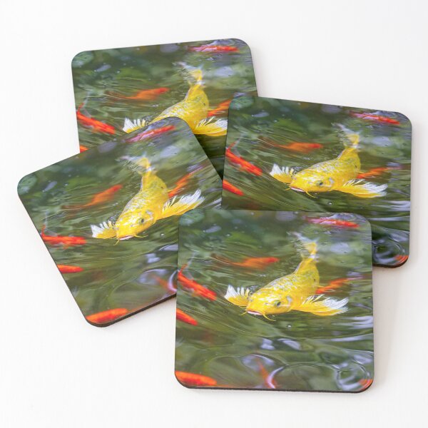 Item preview, Orange & Yellow Koi designed and sold by Gardenographer.