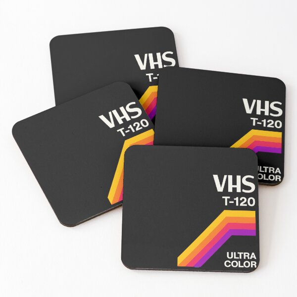 Item preview, Vintage T-120 VHS Stripe Design – Retro 80s Cassette Media Aesthetic designed and sold by DiamondSkyShirt.