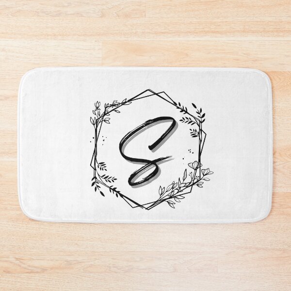 Item preview, Single Letter Monogram Design S - be proud of your name, mark your stuff with a letter designed and sold by digitalbitcraft.