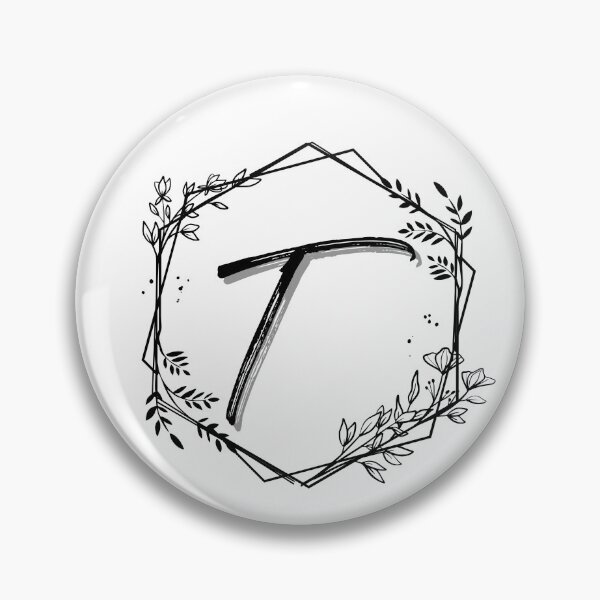 Item preview, Single Letter Monogram Design T - be proud of your name, mark your stuff with a letter designed and sold by digitalbitcraft.
