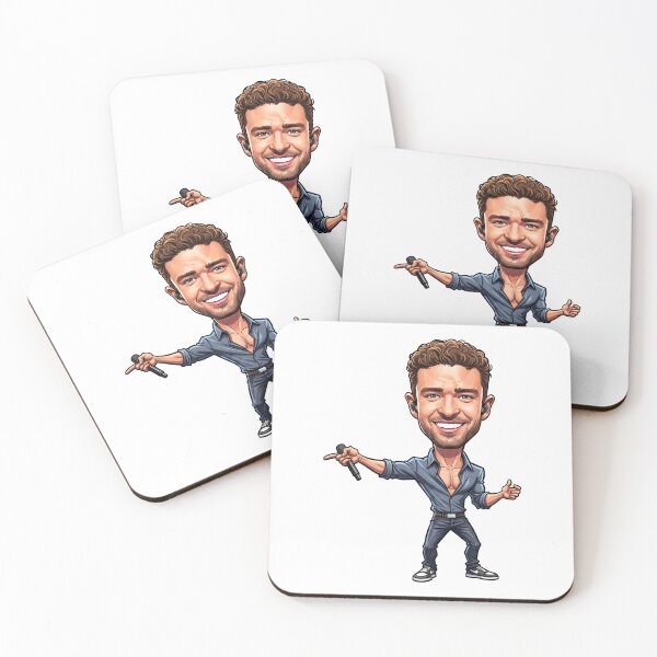 Item preview, Funny Caricature of Justin Timberlake singer designed and sold by vectorlove.
