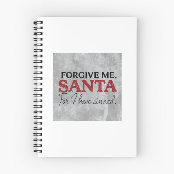 Item preview, Forgive me, Santa, for I have sinned designed and sold by FitEnvy.