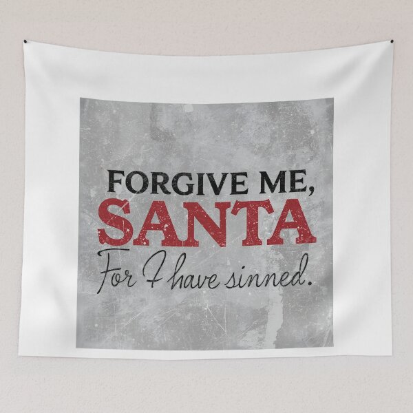 Item preview, Forgive me, Santa, for I have sinned designed and sold by FitEnvy.