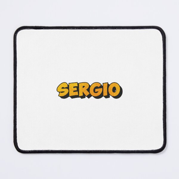 Item preview, Sergio Personalized Custom Name Design for Men, Teens, and Boys designed and sold by Watsonarts.