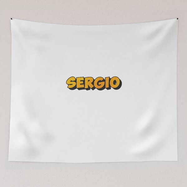 Item preview, Sergio Personalized Custom Name Design for Men, Teens, and Boys designed and sold by Watsonarts.