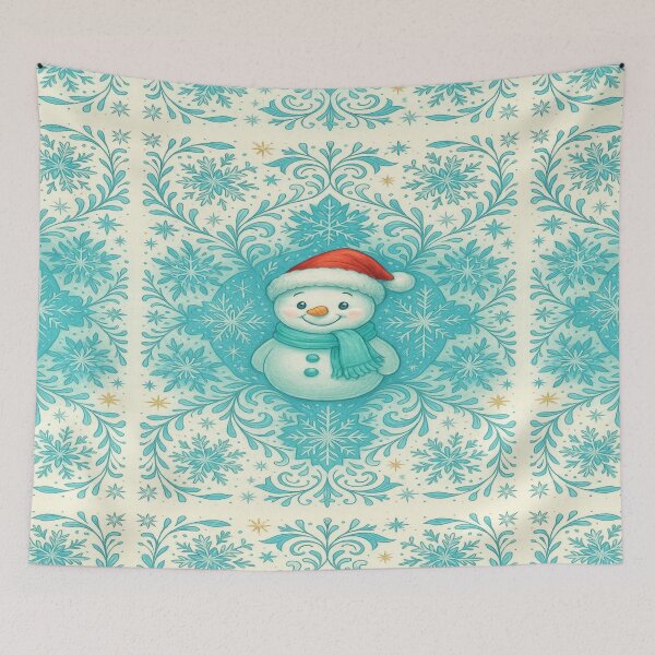 Item preview, Smiling Snowman Winter Magic designed and sold by alizo74.