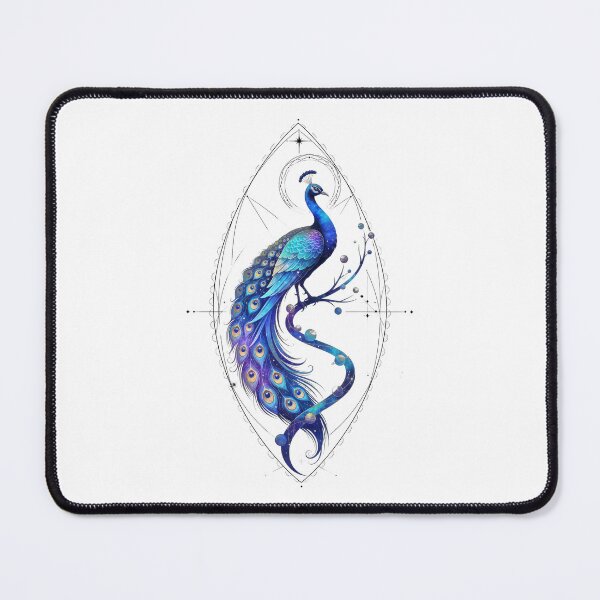 Item preview, Peacock Constellation - Space Journey Colors designed and sold by MindPrint Studio.