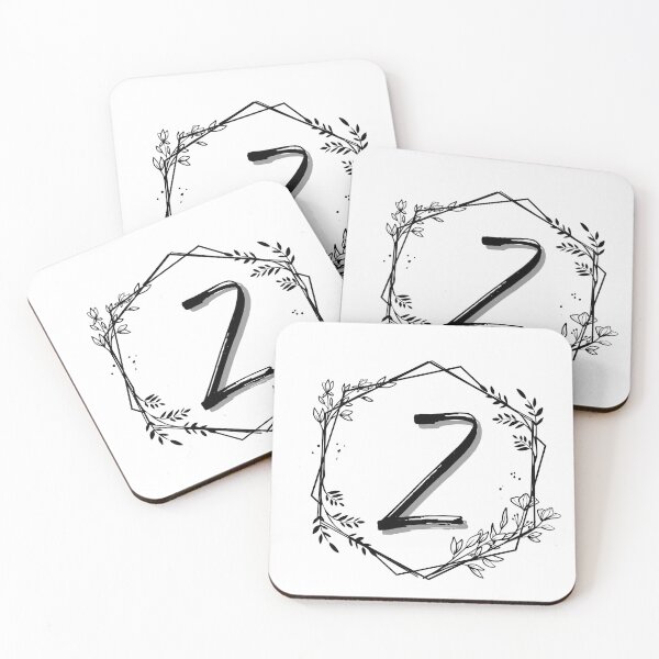 Item preview, Single Letter Monogram Design Z - be proud of your name, mark your stuff with a letter designed and sold by digitalbitcraft.