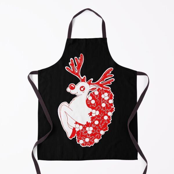 Item preview, My Rudolph Wreath In black  designed and sold by missmann.