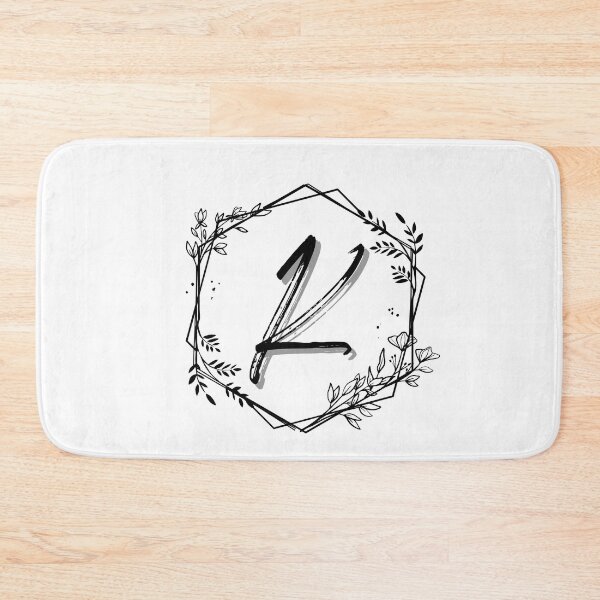 Item preview, Single Letter Monogram Design K - be proud of your name, mark your stuff with a letter designed and sold by digitalbitcraft.